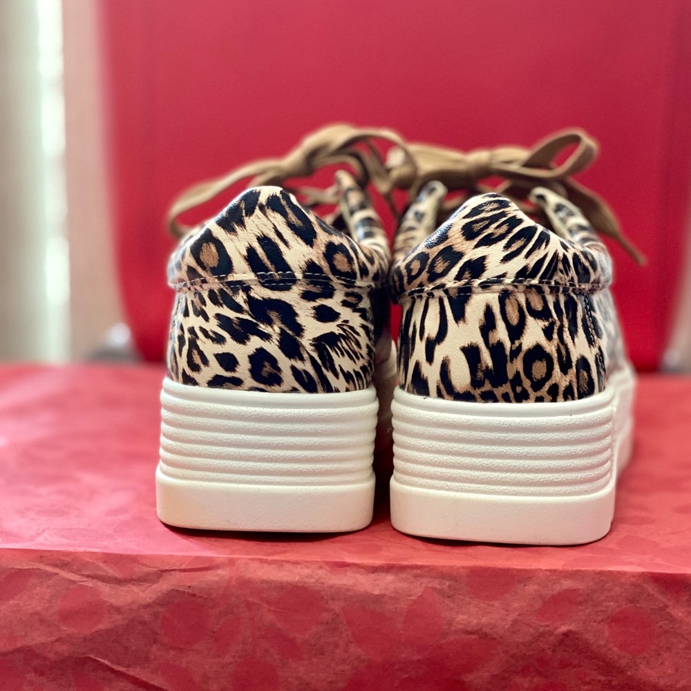 MACKIN Animal Print Platform Sneakers Never Worn!! - Picture 3 of 7